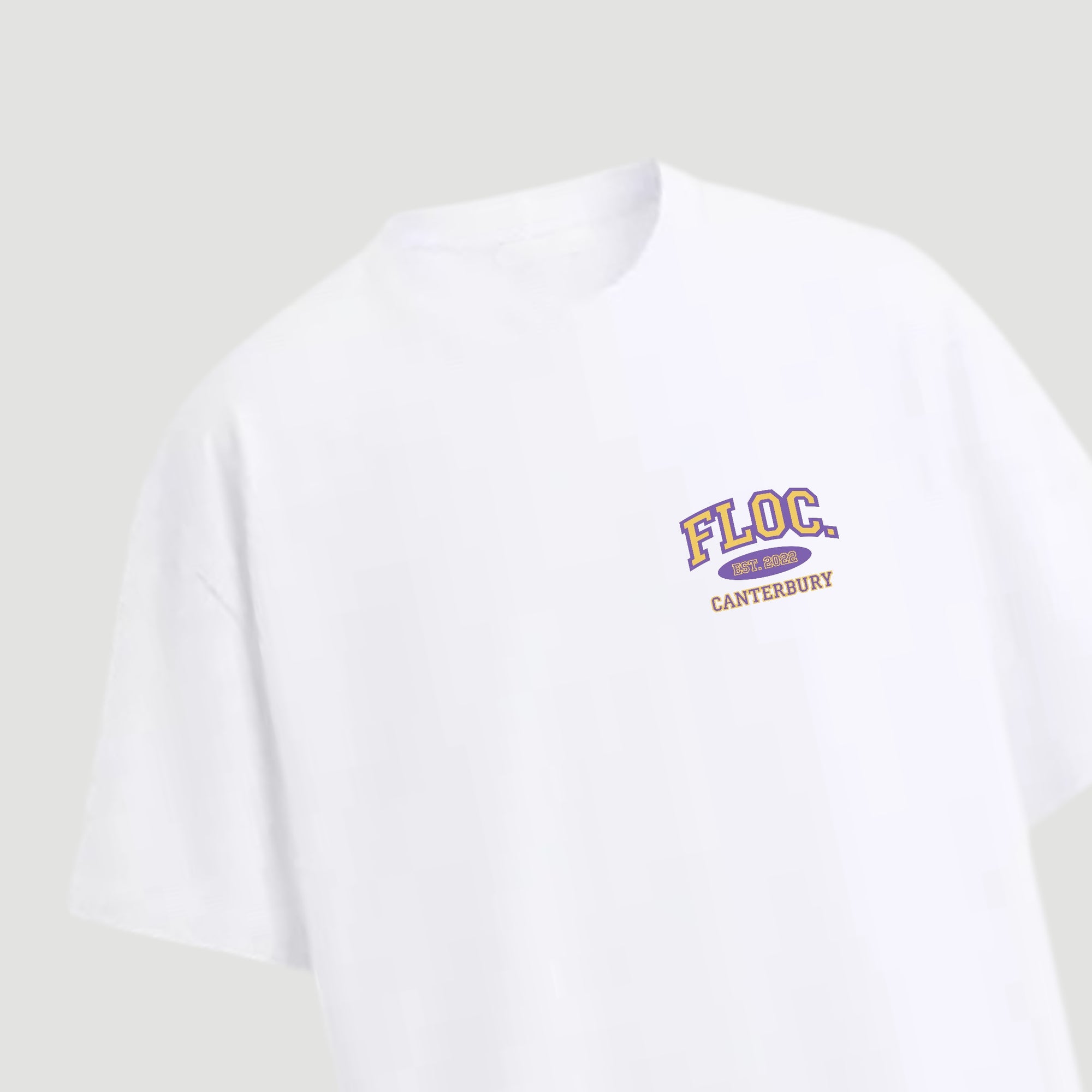 Floc x UG Varsity T-Shirt White
