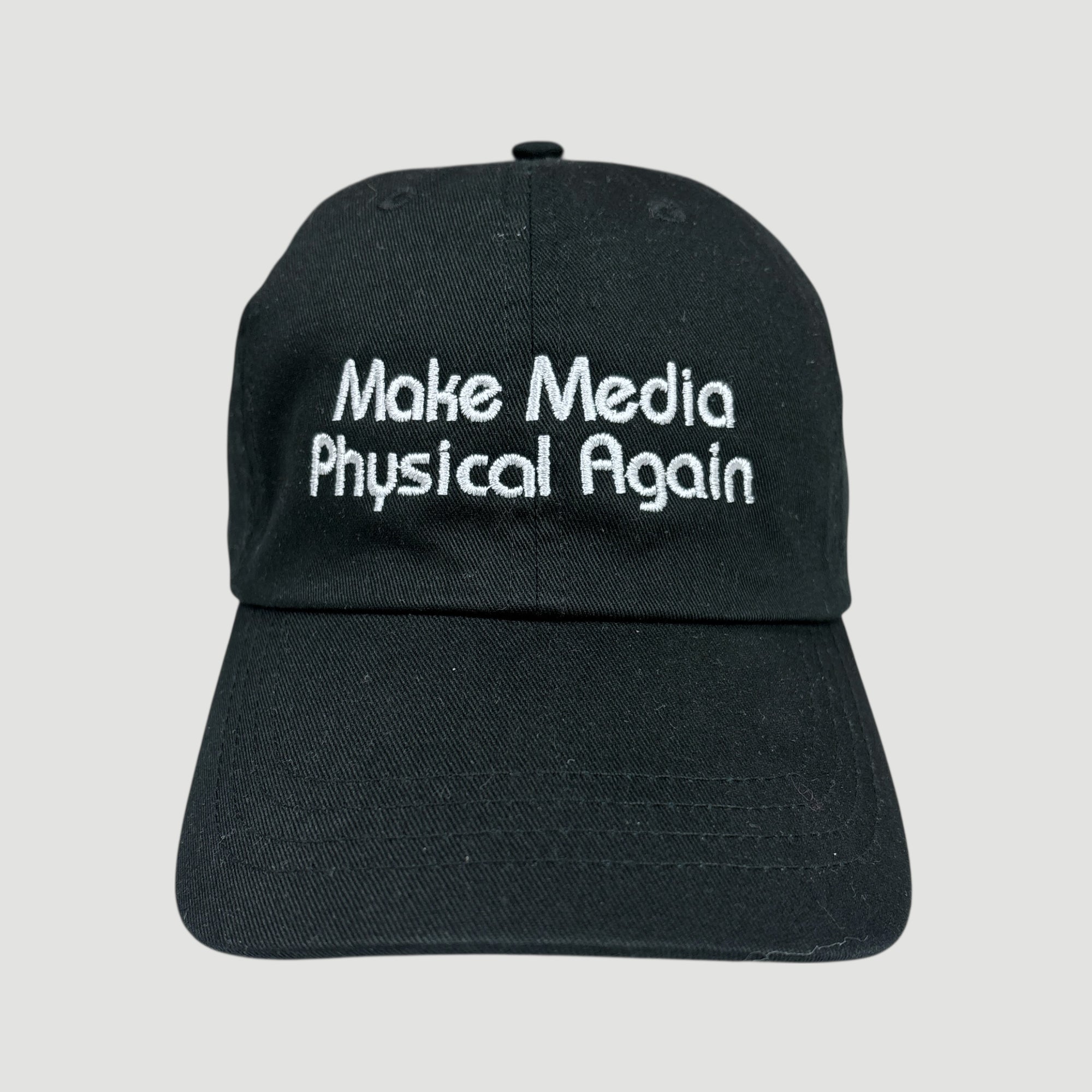 UG Make Media Physical Again Black Cap