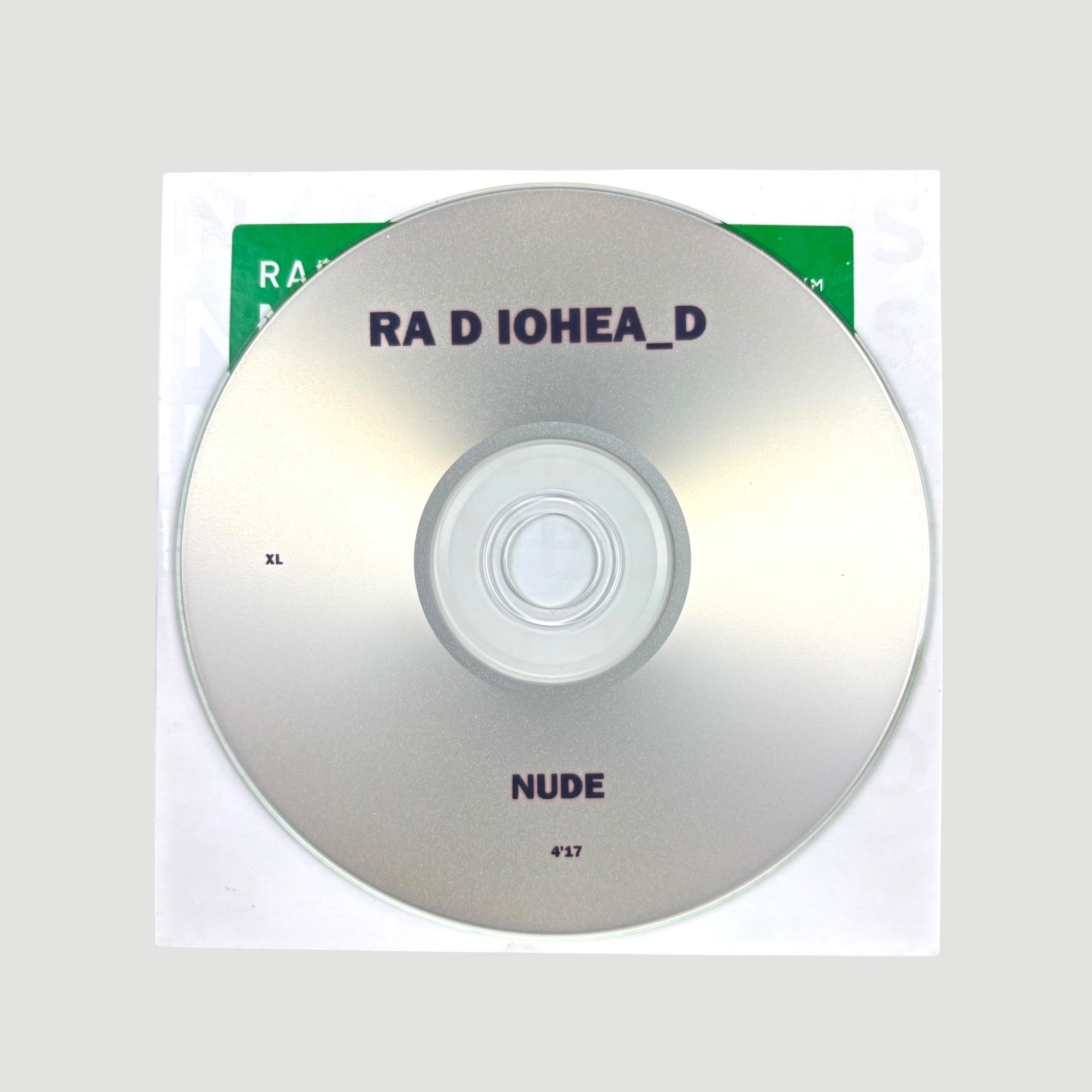 2007 Radiohead Nude UK Promo CD