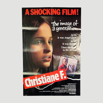 1981 Christiane F. UK Poster