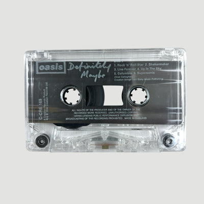 1994 Oasis Definitely Maybe Creation UK Cassette