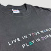 Mid 90's PlayStation 'Live In Your World' T-Shirt