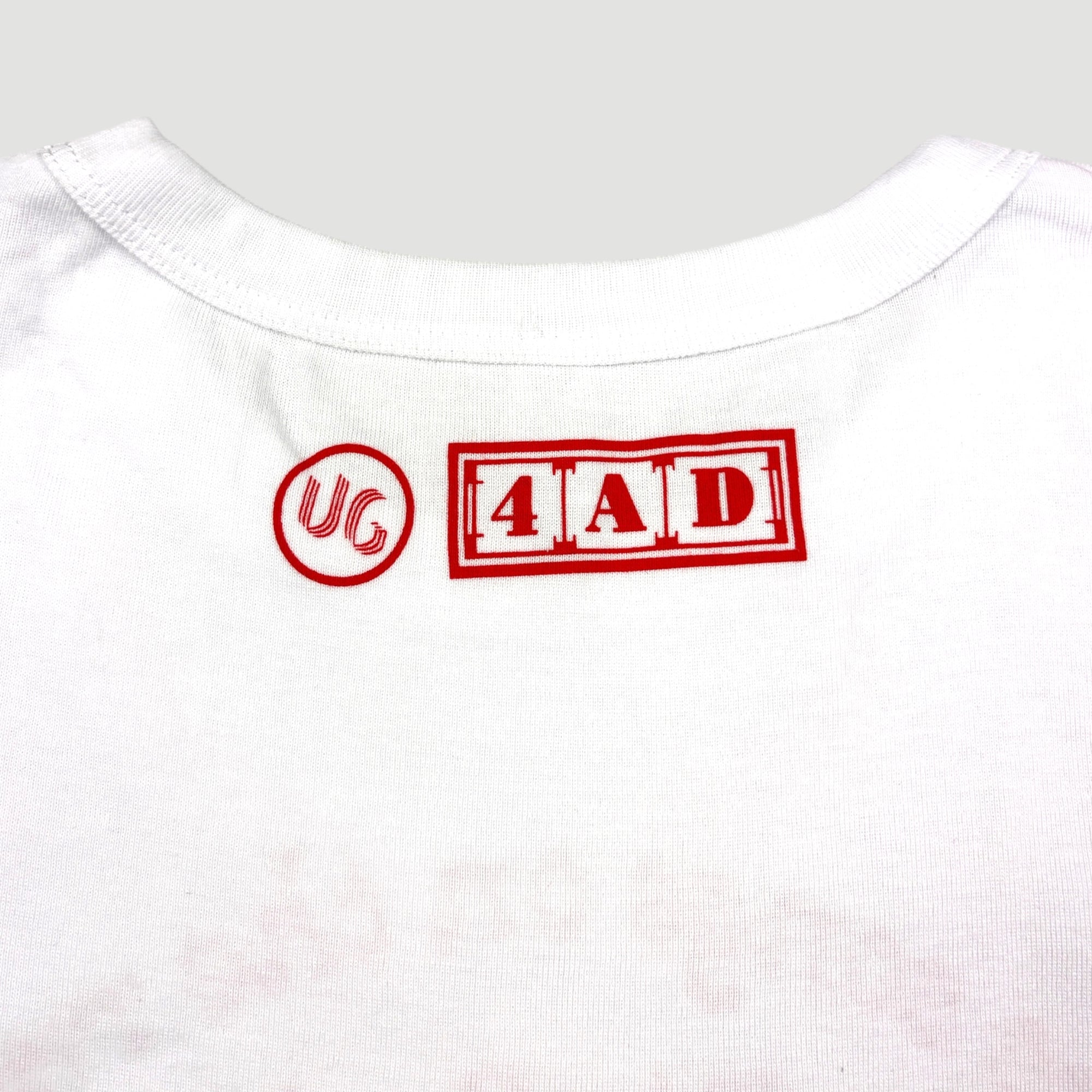Mojave 3 x UG Love Songs on the Radio White Baby Tee