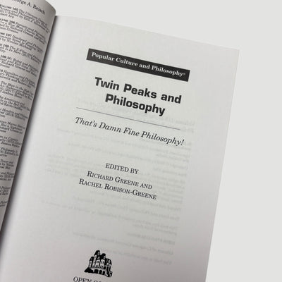 2018 Twin Peaks & Philosophy: That's Damn Fine Philosophy