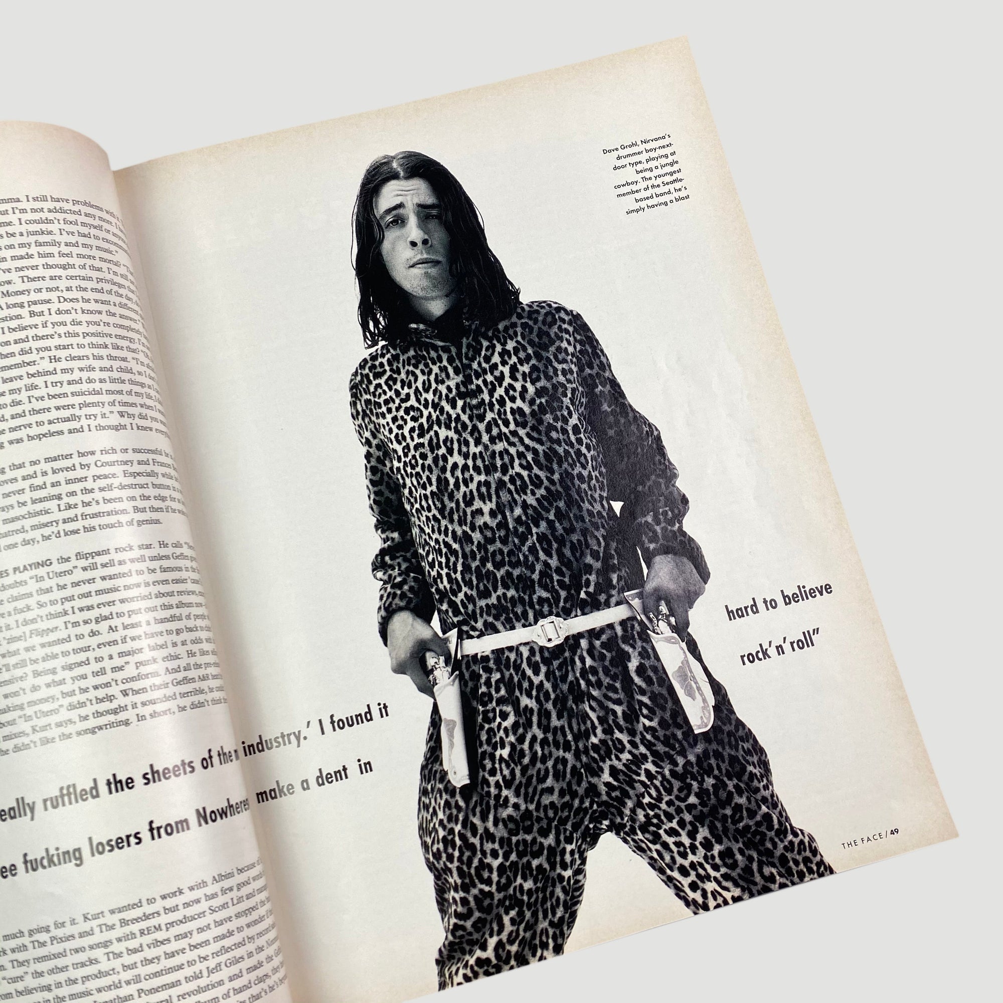 1993 The Face Magazine Nirvana Issue