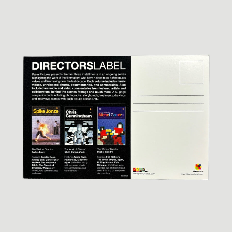 2003 The Work of Director DVD Promo Postcard