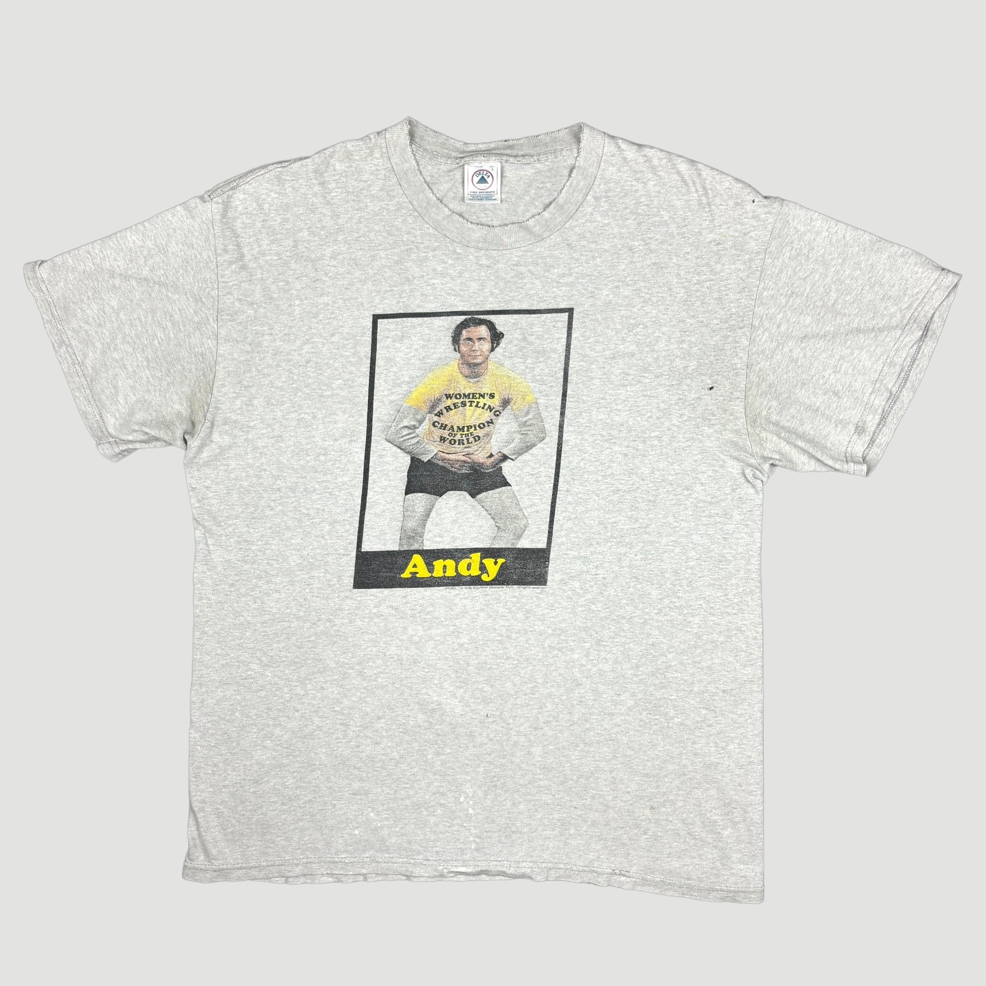 Late 90's Andy Kaufman Wrestling T-Shirt