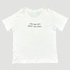 Early 90's Fugazi 'This is not a Fugazi T-Shirt' White T-Shirt