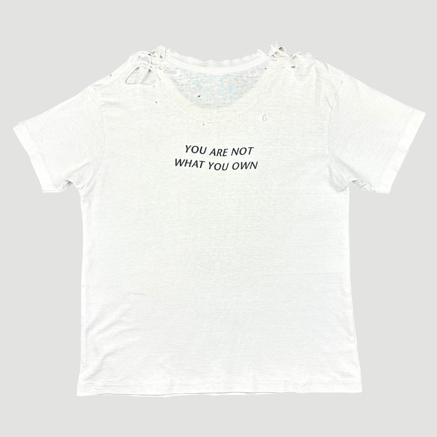 Early 90's Fugazi 'This is not a Fugazi T-Shirt' White T-Shirt