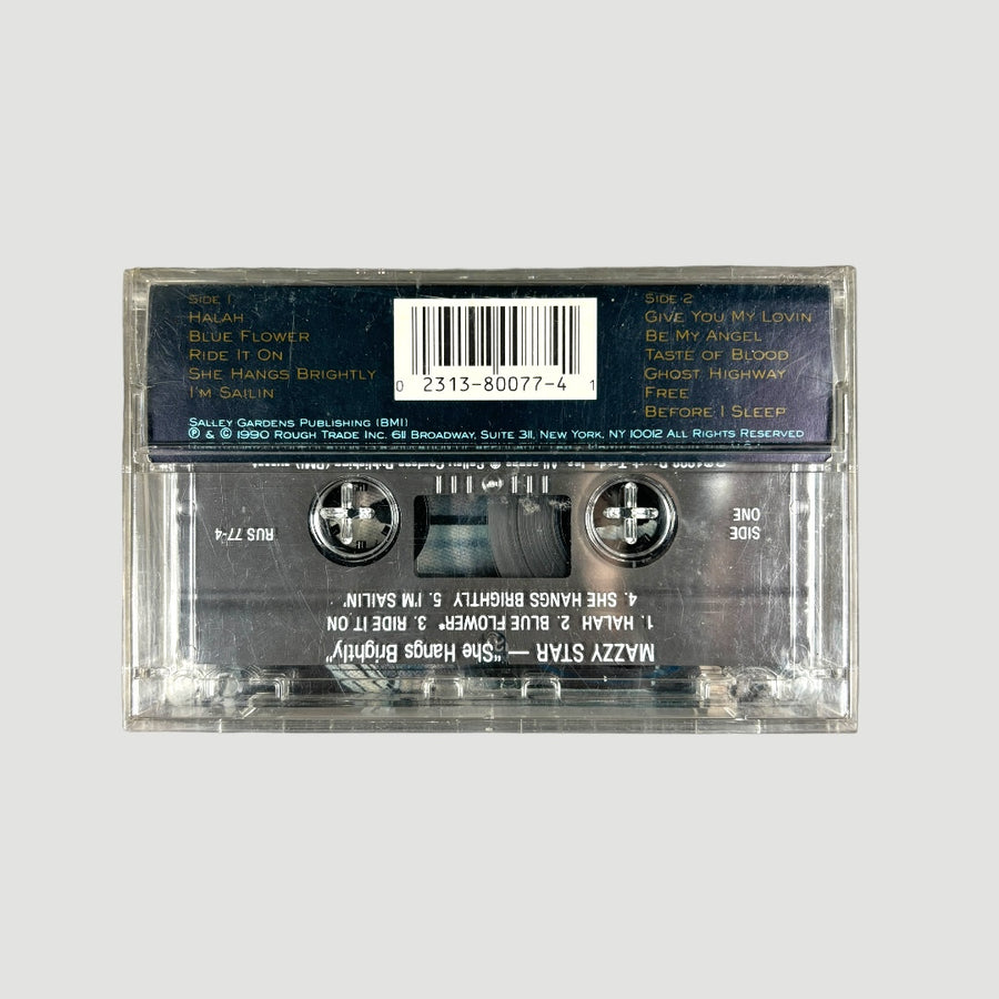 1990 Mazzy Star She Hangs Brightly Cassette 'She Hangs Brightly'