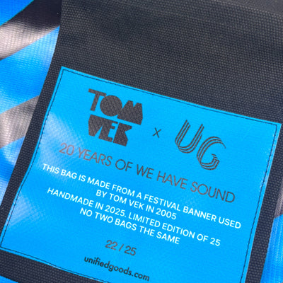 Tom Vek x UG Banner Messenger Bag  (No.22/25)