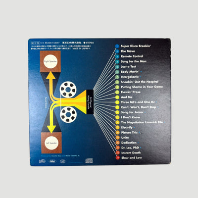 1998 Beastie Boys Hello Nasty CD + Plastic Bag + Sticker Set