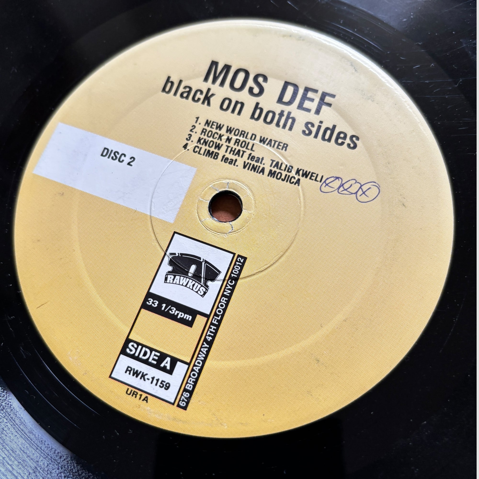 1999 Mos Def Black On Both Sides UK 1st Press 2LP