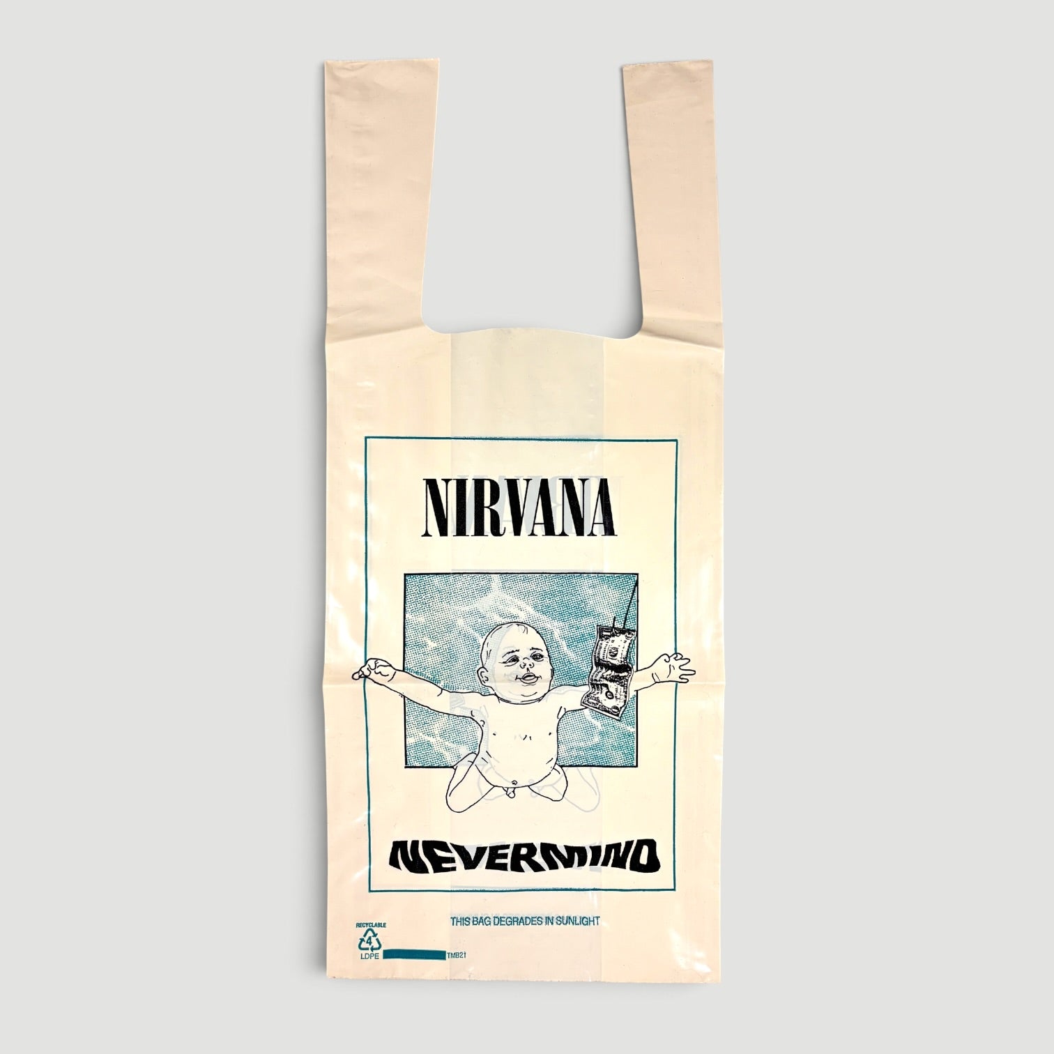 1991 Nirvana Nevermind Release Promo Carrier Bag