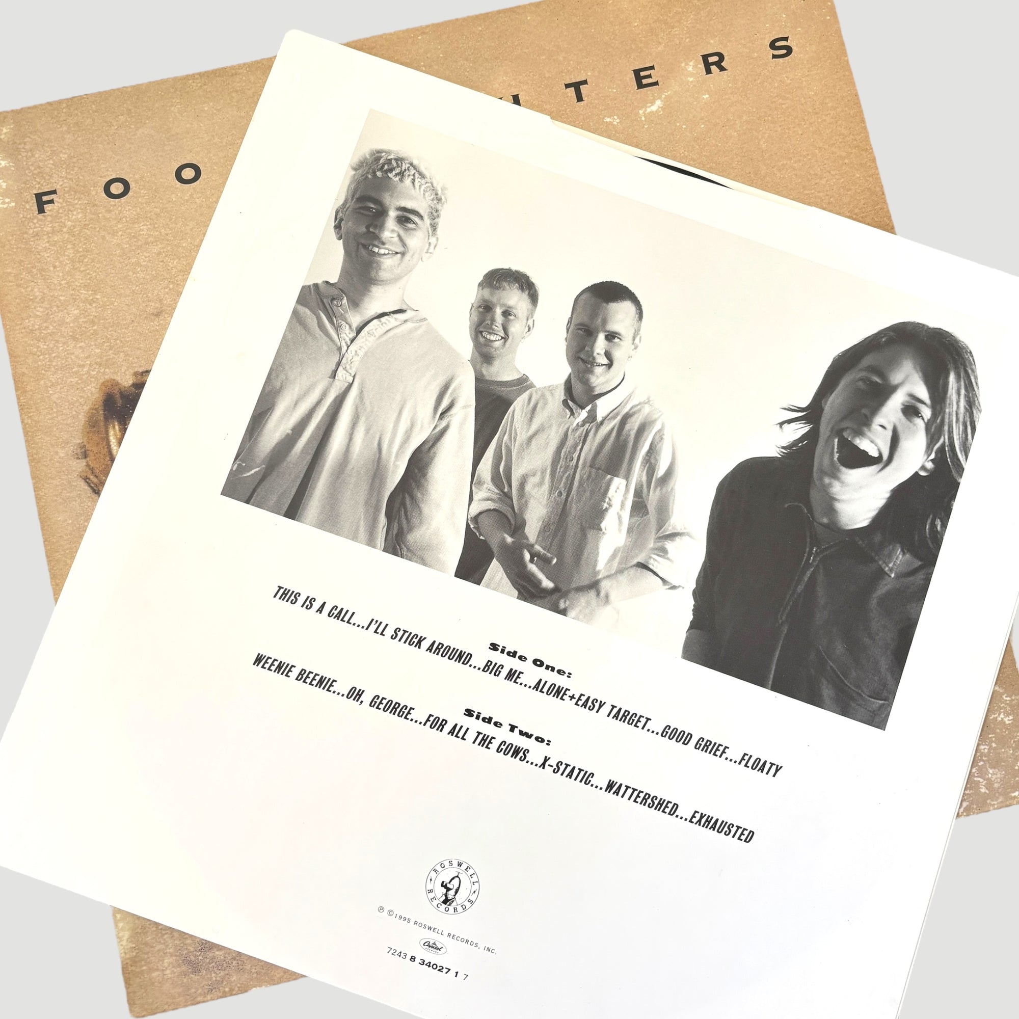 1995 Foo Fighters Foo Fighters UK 1st Press LP