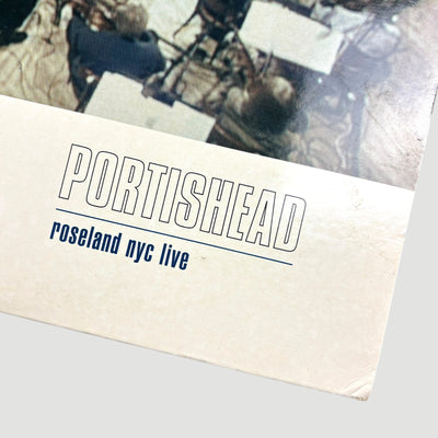 1998 Portishead Roseland NYC Live UK 1st Press + Poster