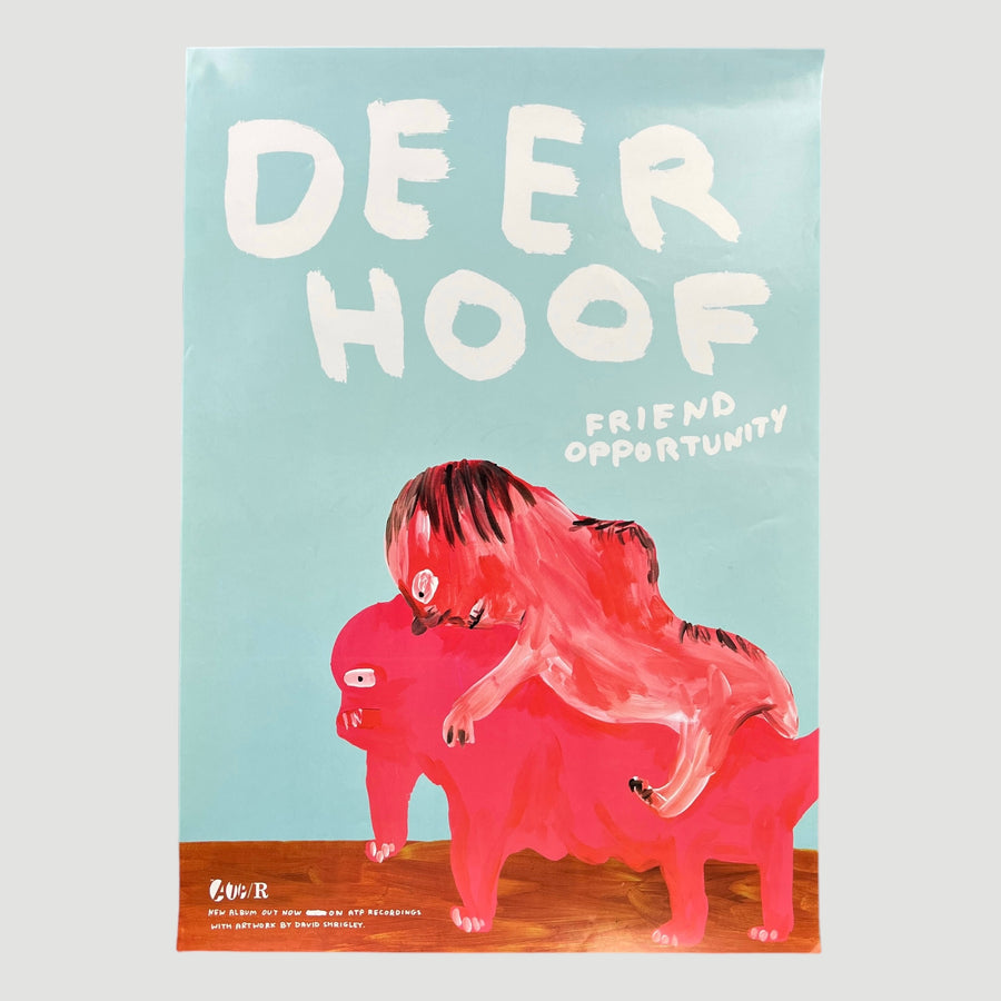 2007 Deerhoof x David Shrigley Friend Opportunity Poster