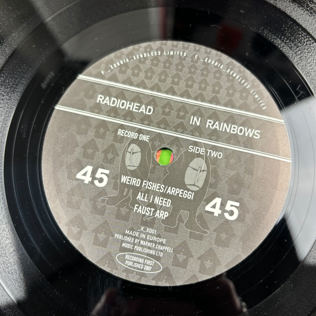 2007 Radiohead In Rainbows 2CD 2 LP Boxset