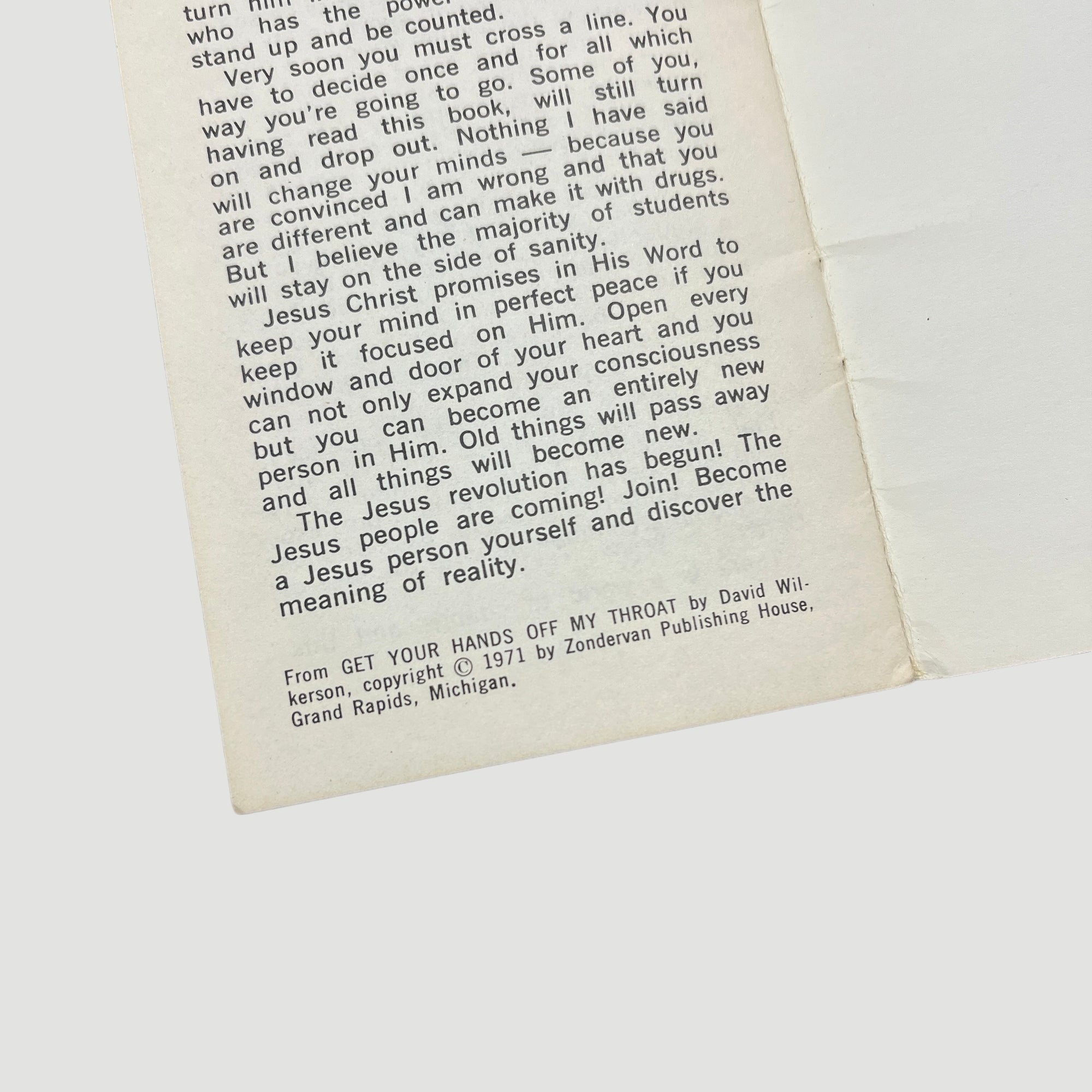 1971 Spaced Out by David Wilkerson