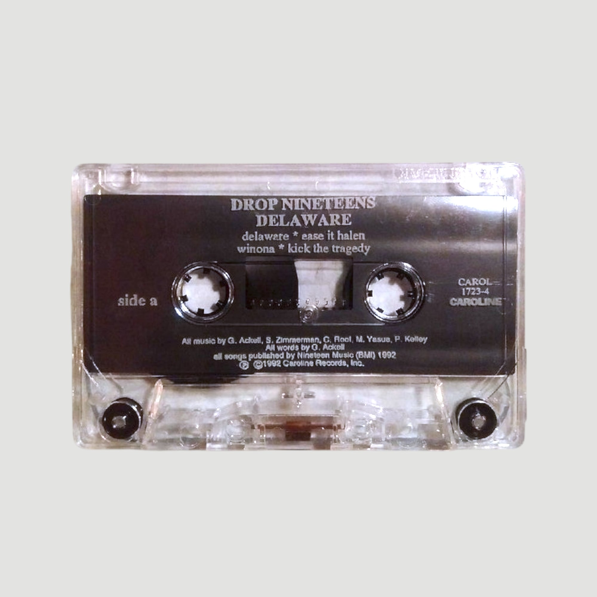 1992 Drop Nineteens Delaware US Cassette