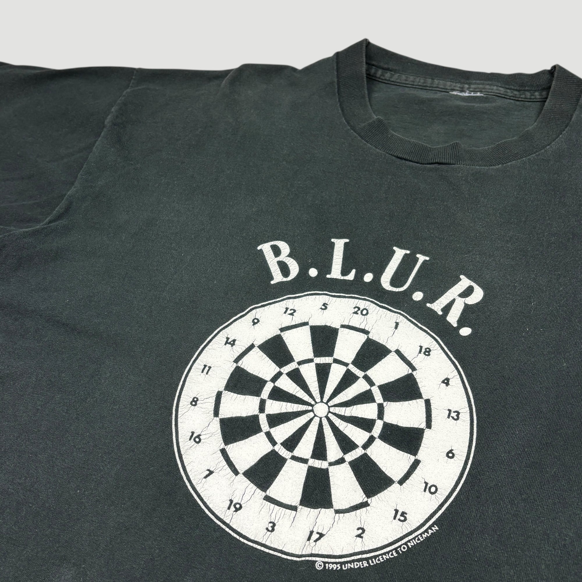 1995 Blur Dartboard Magic Arrows T-Shirt