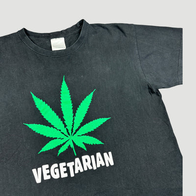 00's Weed Vegetarian T-Shirt