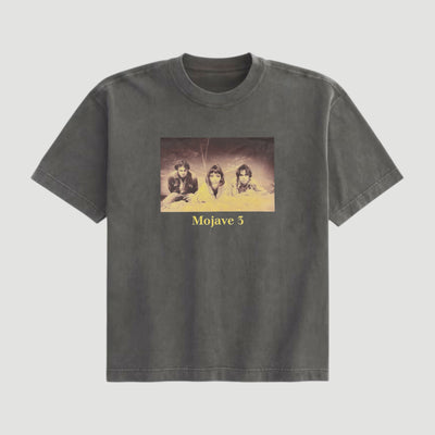 Mojave 3 x UG Band Portrait Faded Grey T-Shirt