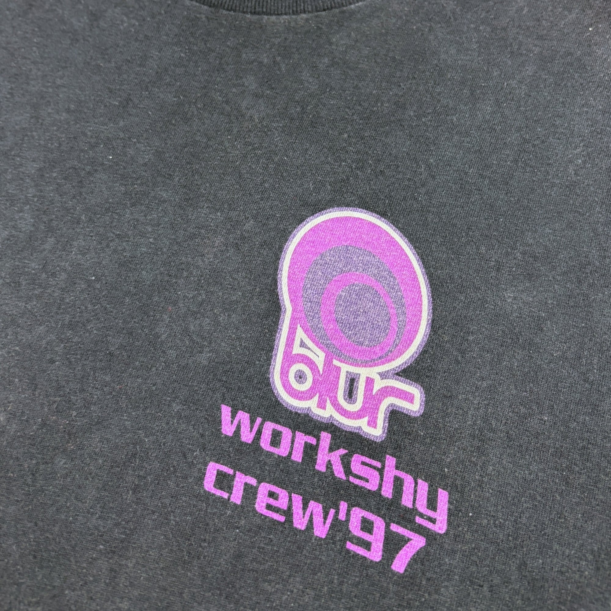 1997 Blur Workshy Crew '97 Tour Crew T-Shirt
