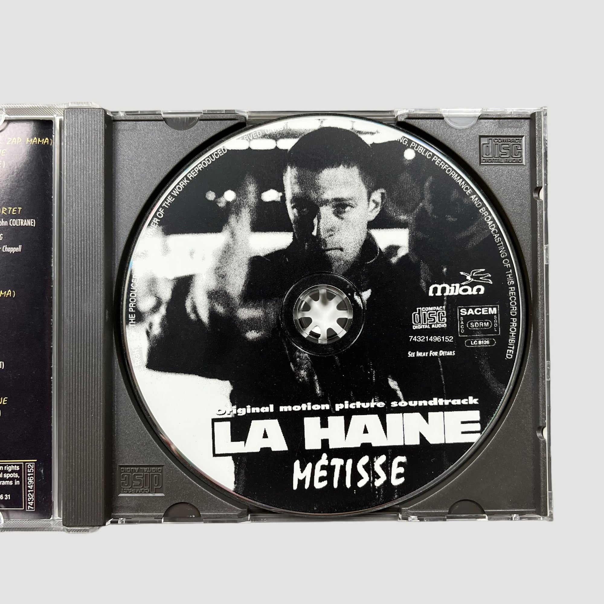 1995 La Haine : Métisse Soundtrack CD