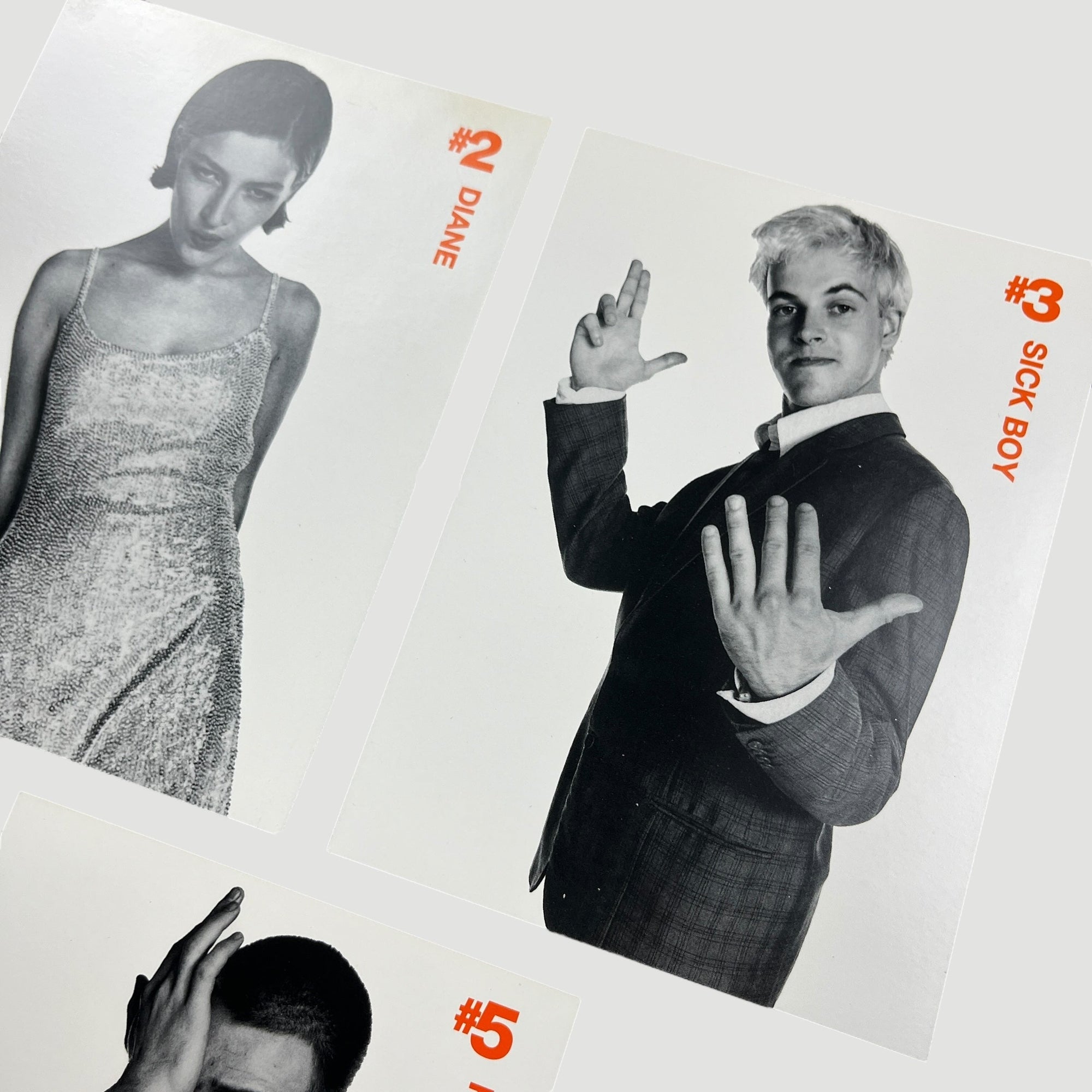 1996 Trainspotting 5 Postcard Set