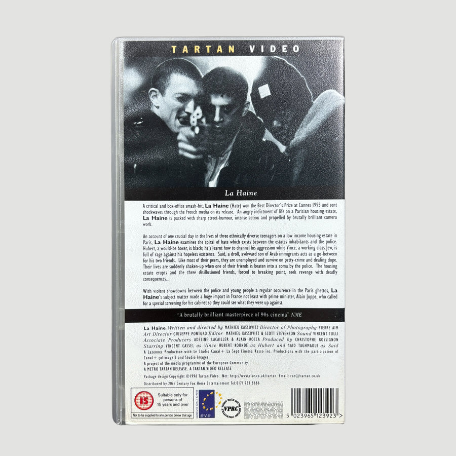 90's La Haine Tartan VHS
