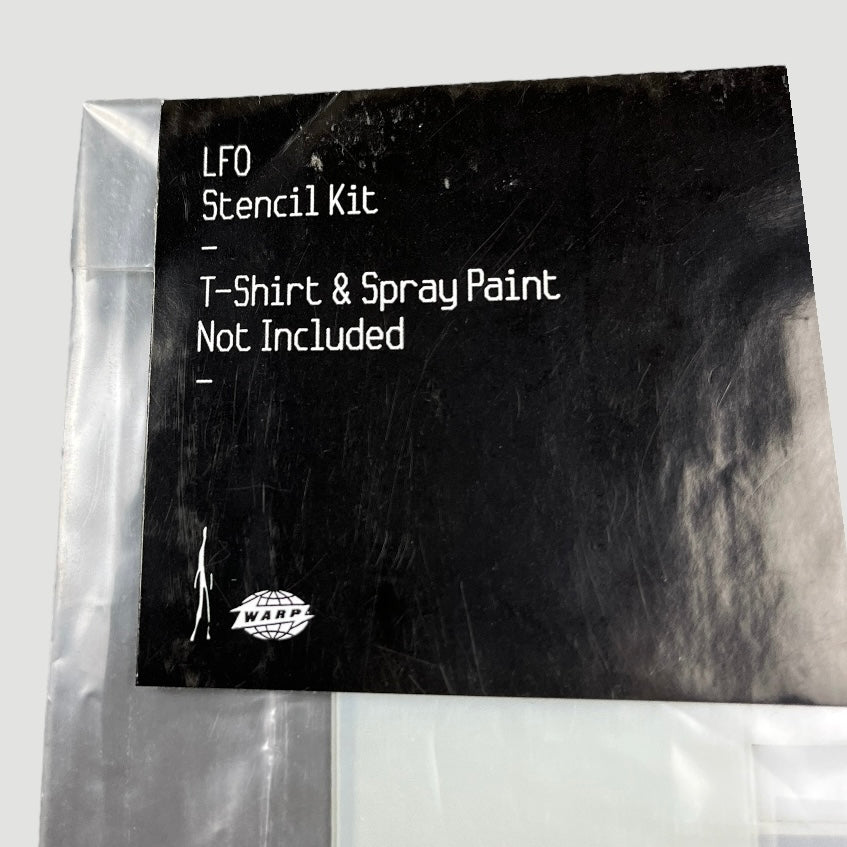 2003 LFO Warp Records Stencil Kit