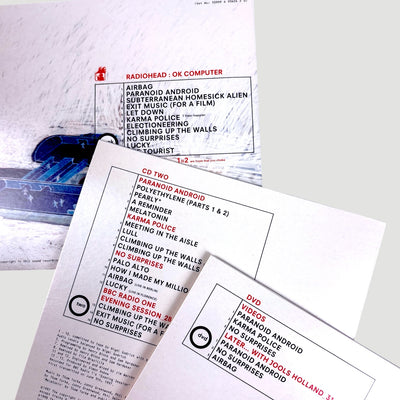 2009 Radiohead OK Computer 2CD 1 DVD UK Boxset
