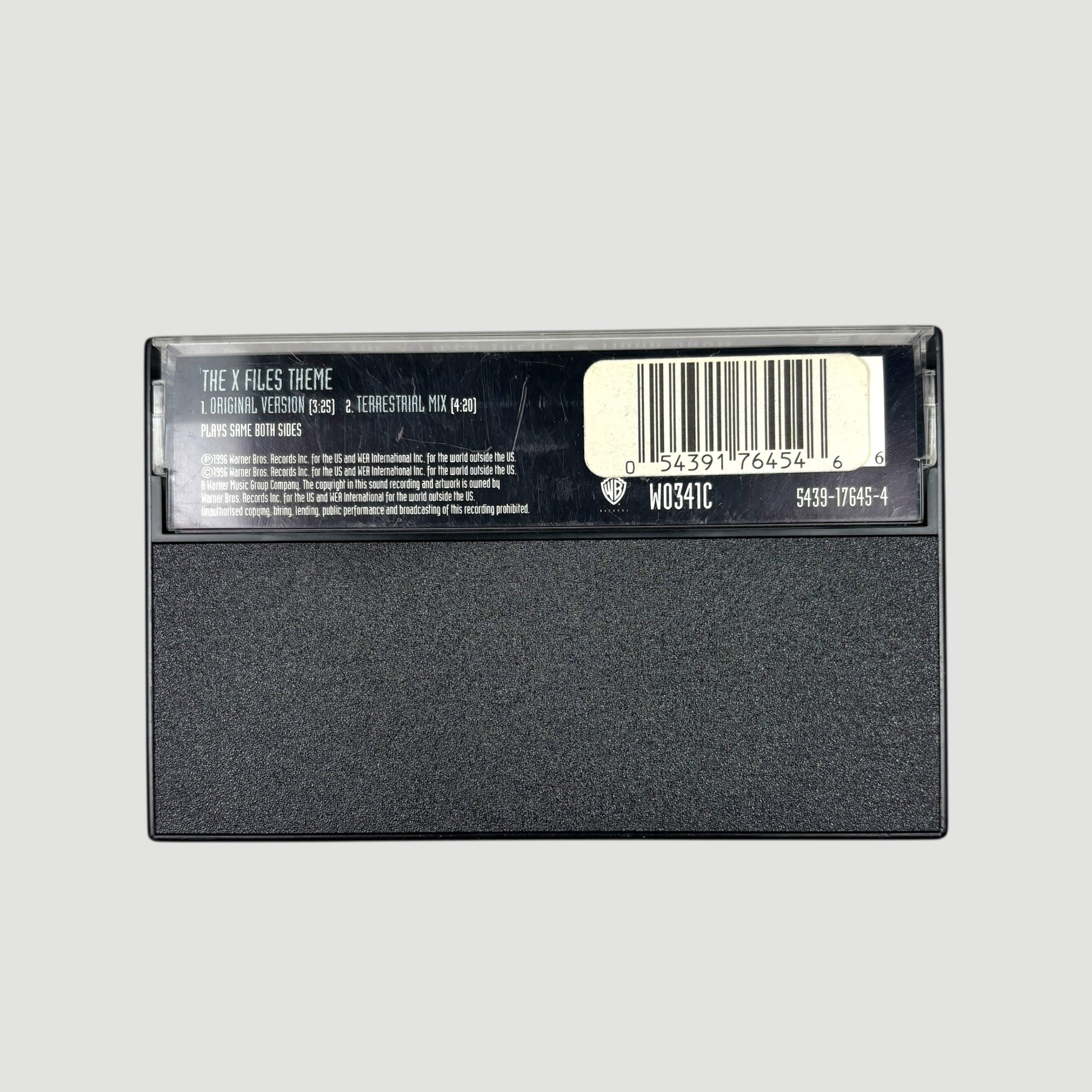 1996 Mark Snow The X-Files Theme UK Cassette