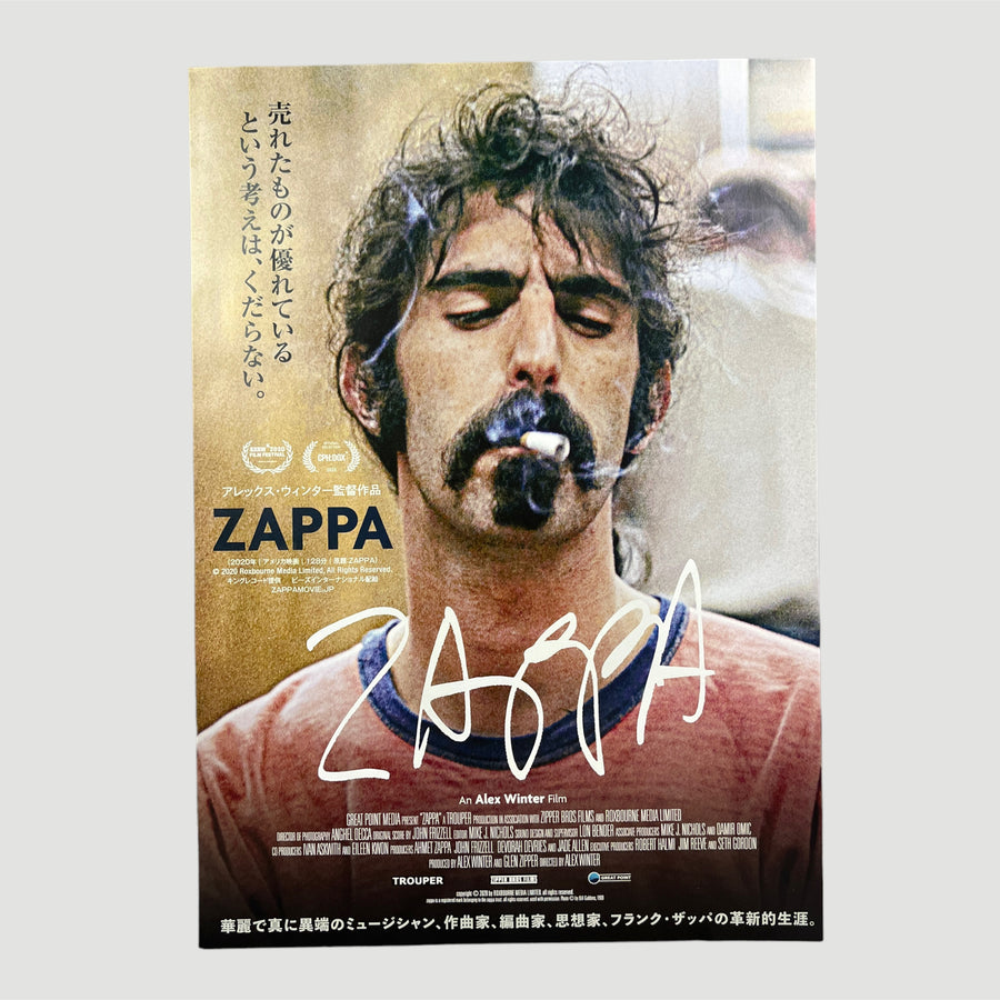 2020 Zappa Japanese Chirashi Poster