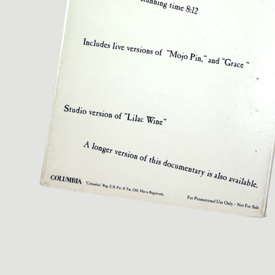 1994 Jeff Buckley Grace EPK US Promo VHS