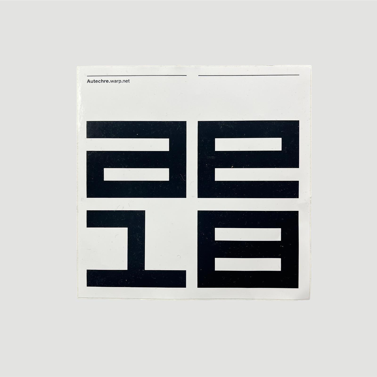 2018 Autechre AE_Live Sticker