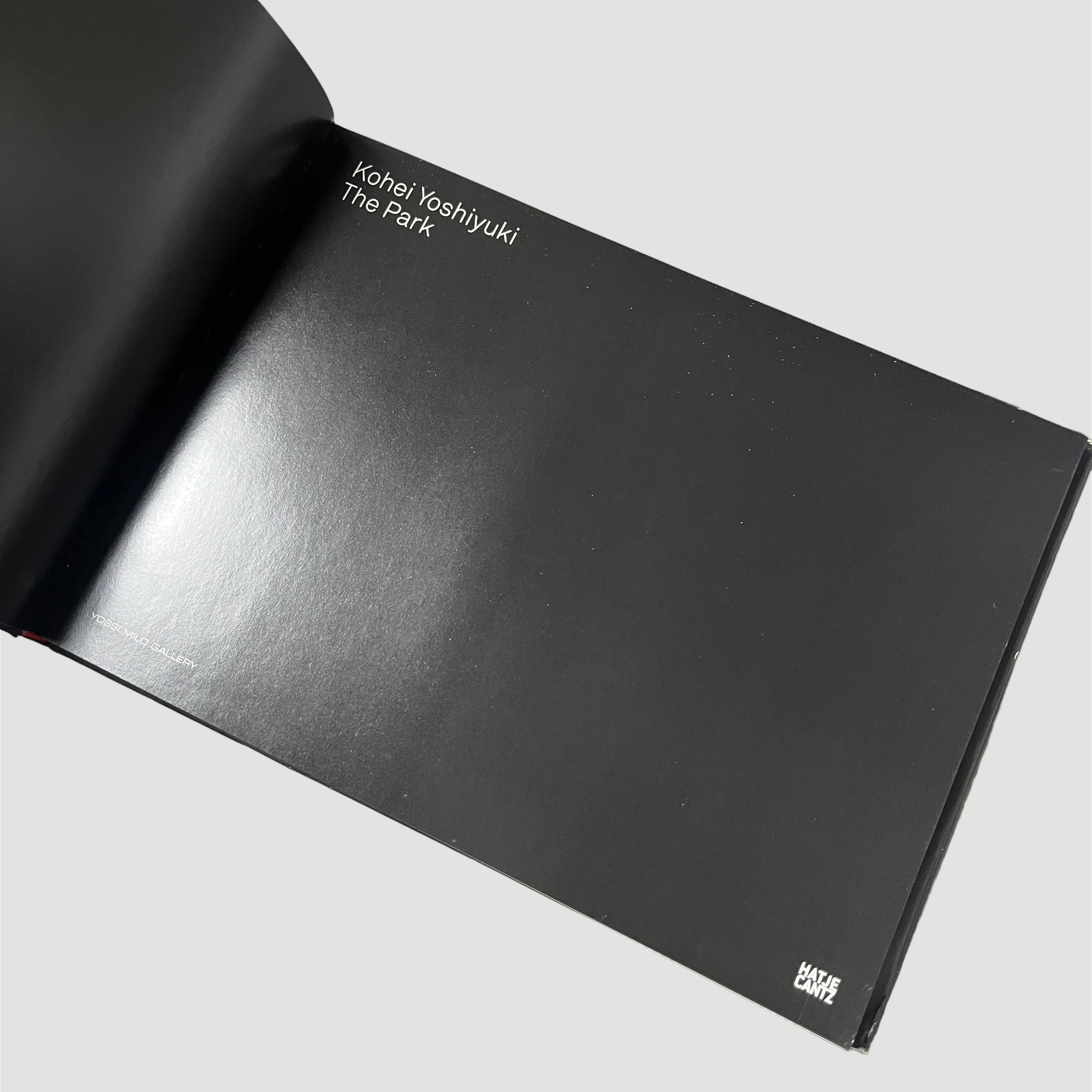 2007 Kohei Yoshiyuki 'The Park' 1st Edition Hardback