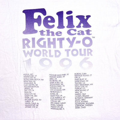 1996 Felix The Cat Tour T-Shirt