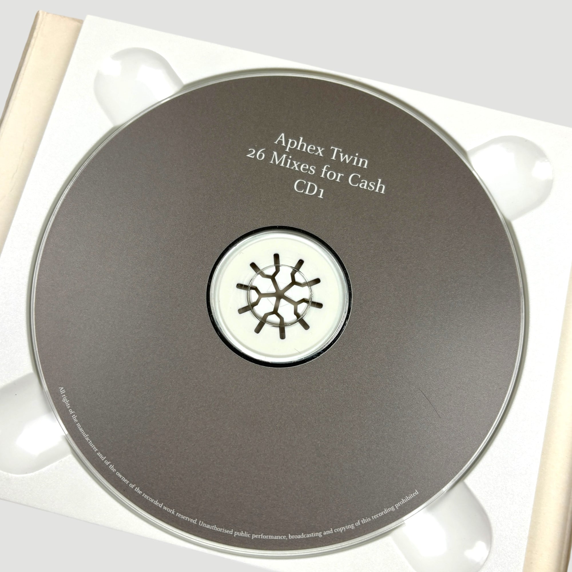 2003 Aphex Twin 26 Mixes for Cash UK Promo CD