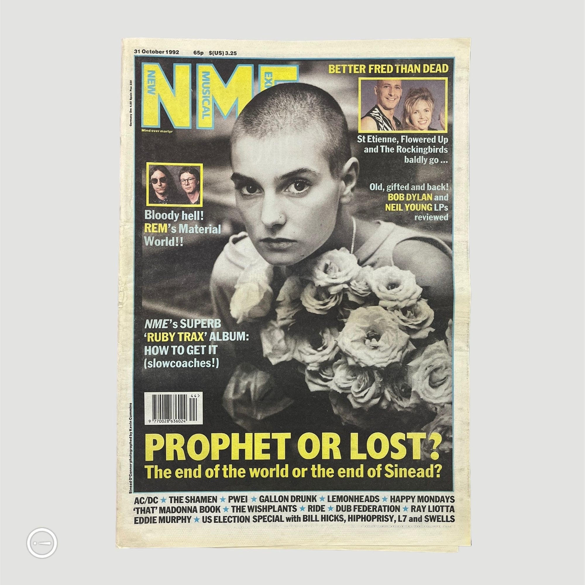1992 NME Sinead O' Connor Issue