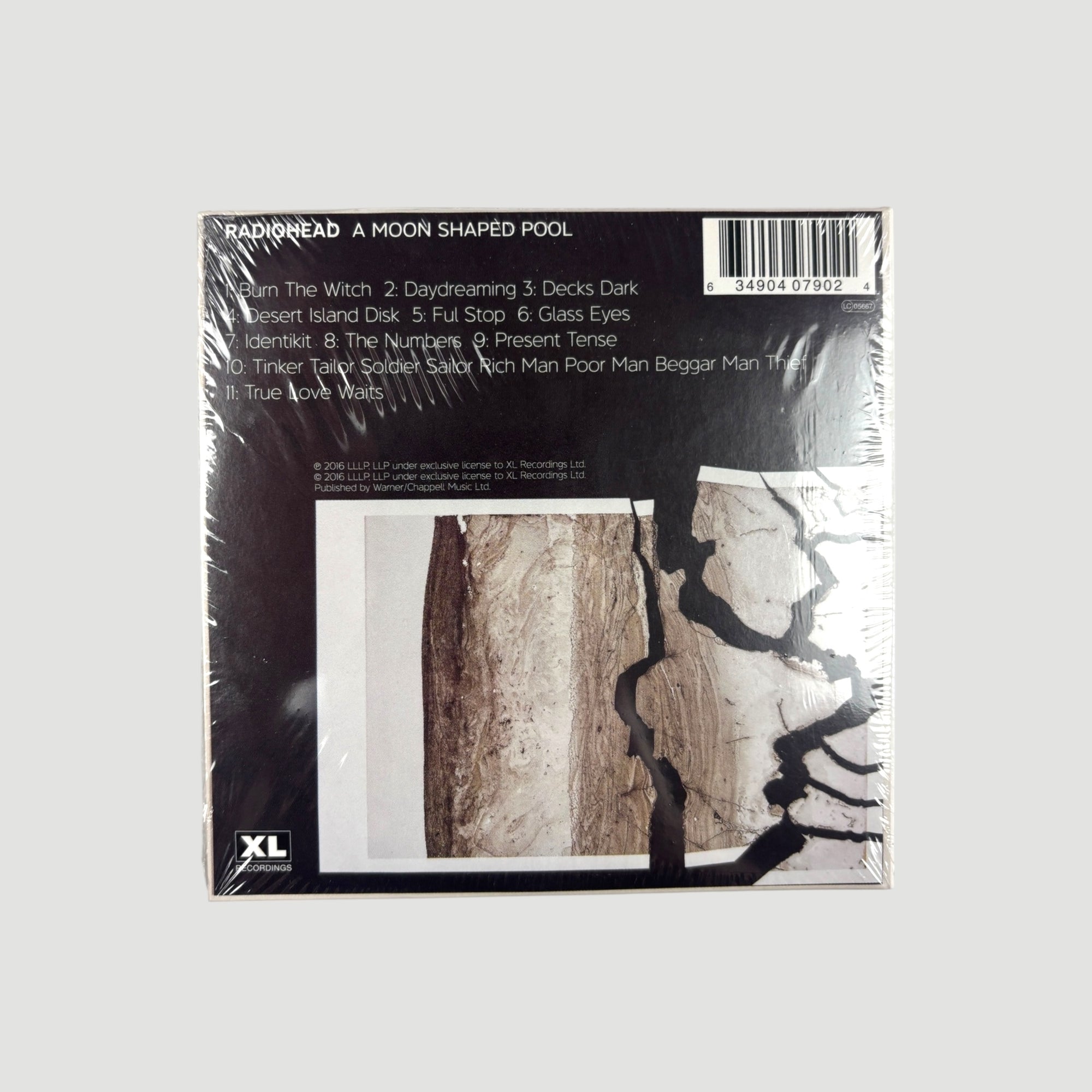 2017 Radiohead A Moon Shaped Pool UK CD (Sealed)