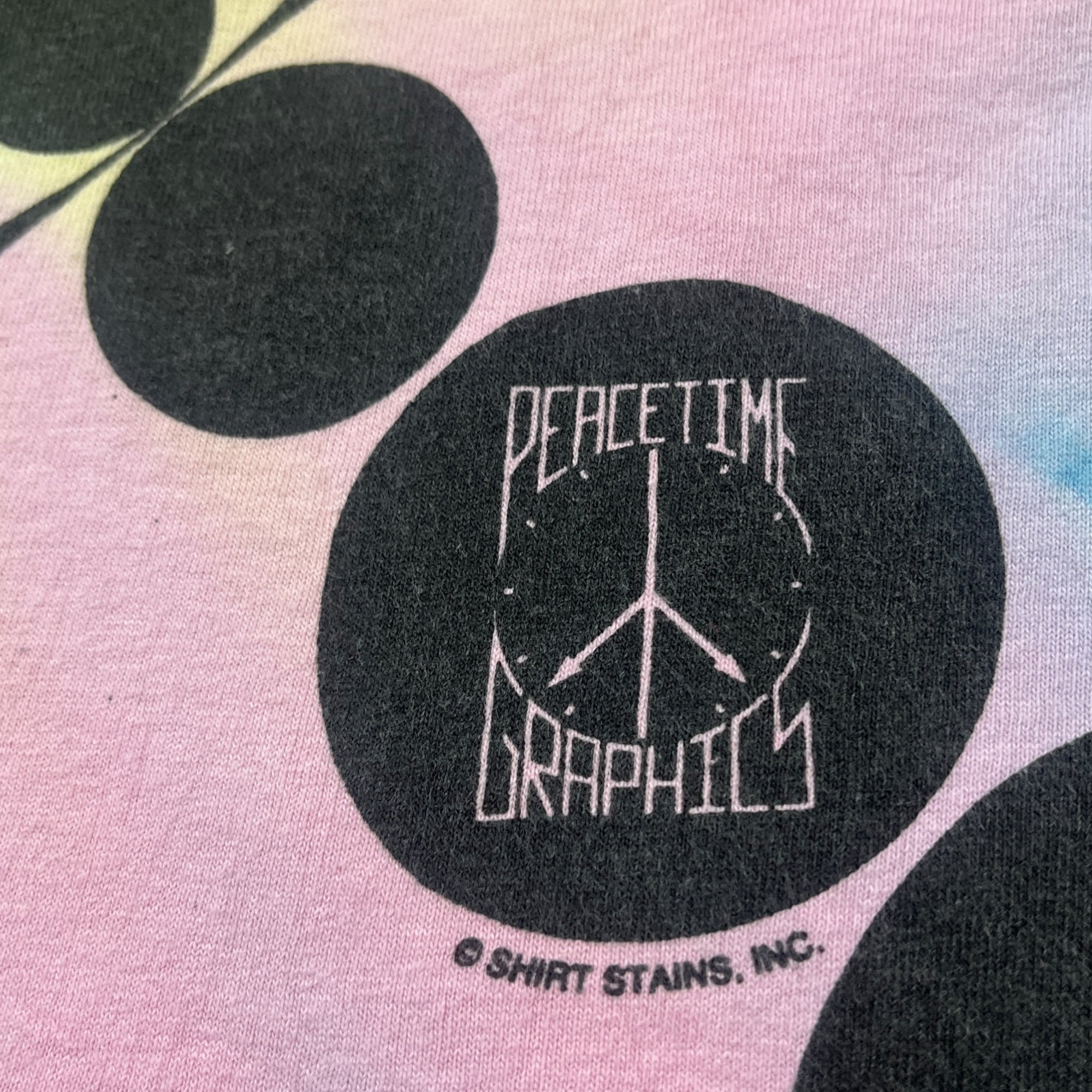 Early 90's Peace Graphics Tie Dye T-Shirt