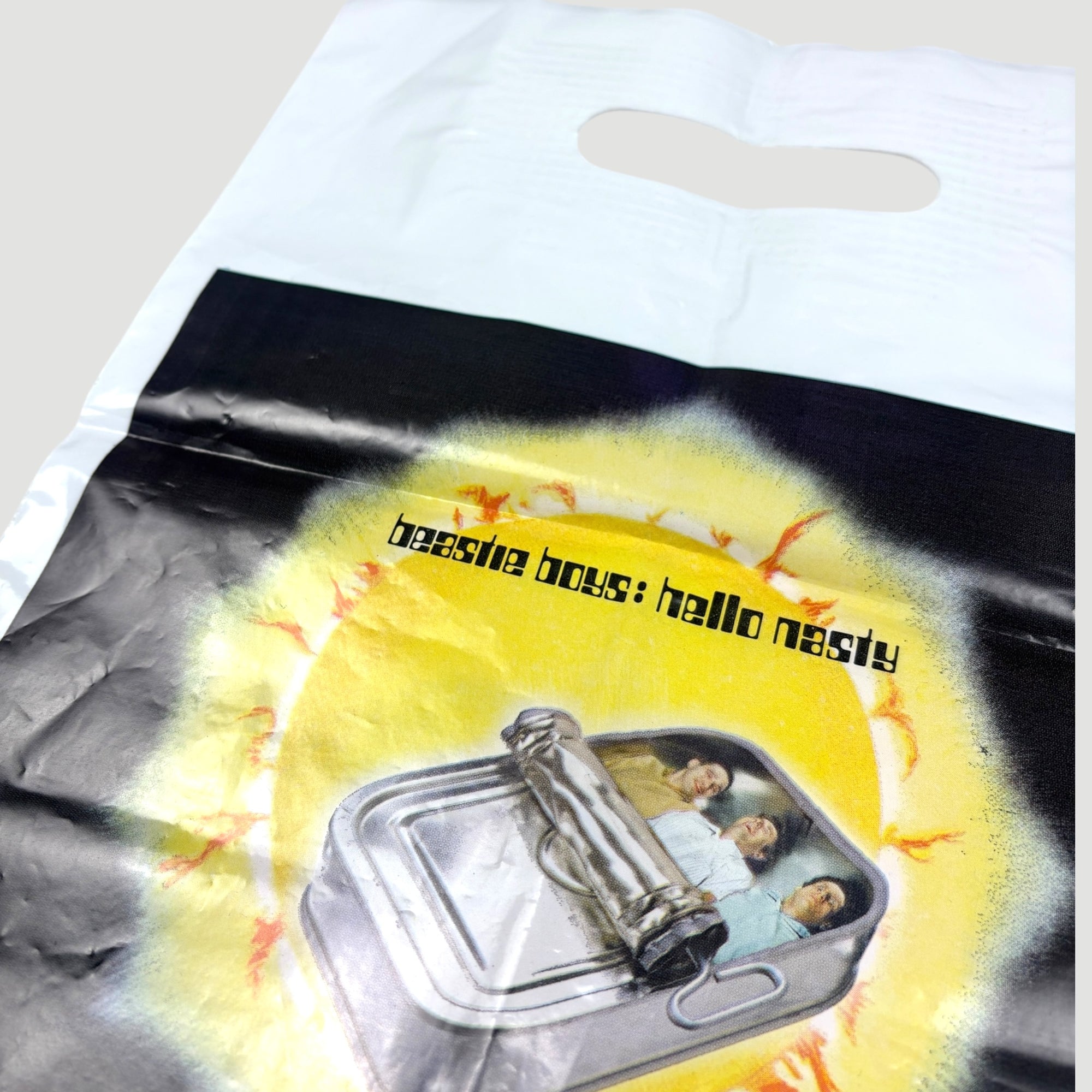 1998 Beastie Boys Hello Nasty CD + Plastic Bag + Sticker Set