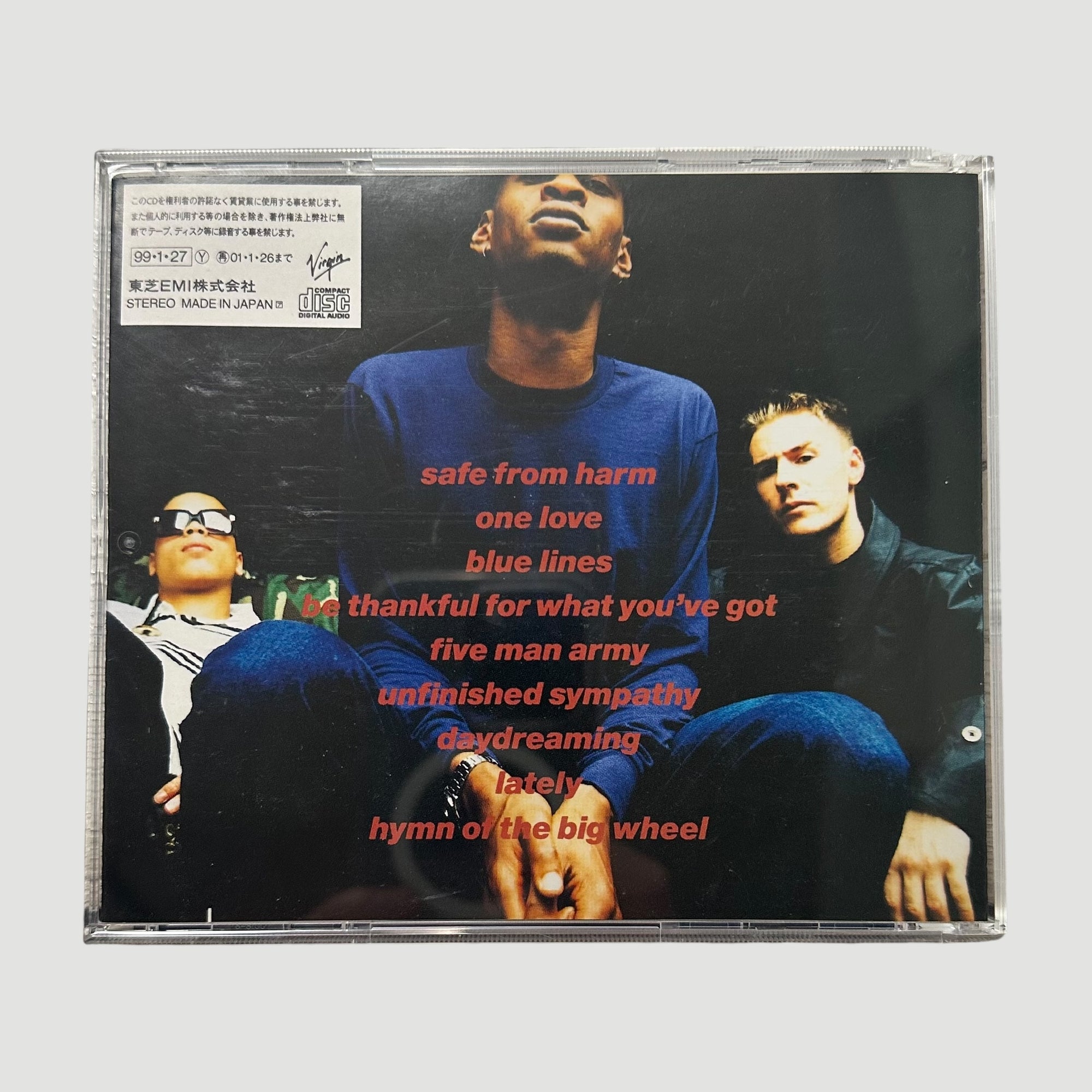 Massive attack Blue Lines ブリストル Banksy