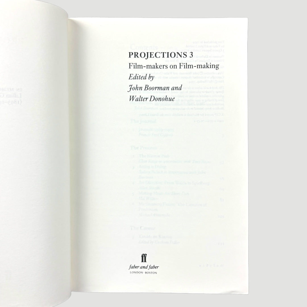 1994 Projections 3: Film Makers on Film Making