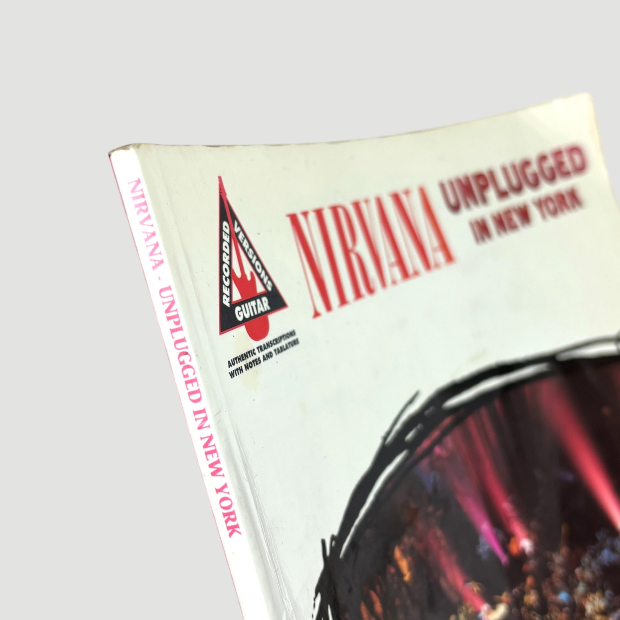 1995 Nirvana Unplugged in NYC Guitar Tab/Vocals