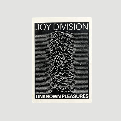 1980 Joy Division Unknown Pleasures Postcard