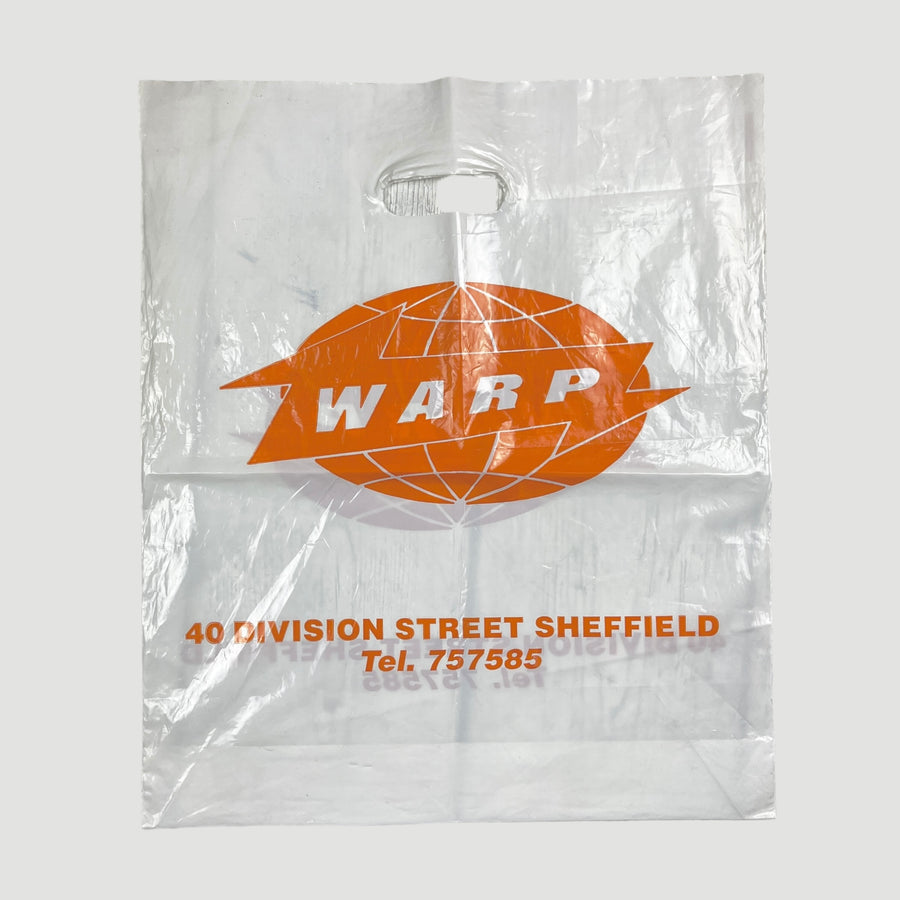 Mid 90's Warp Records Original Store Carrier Bag