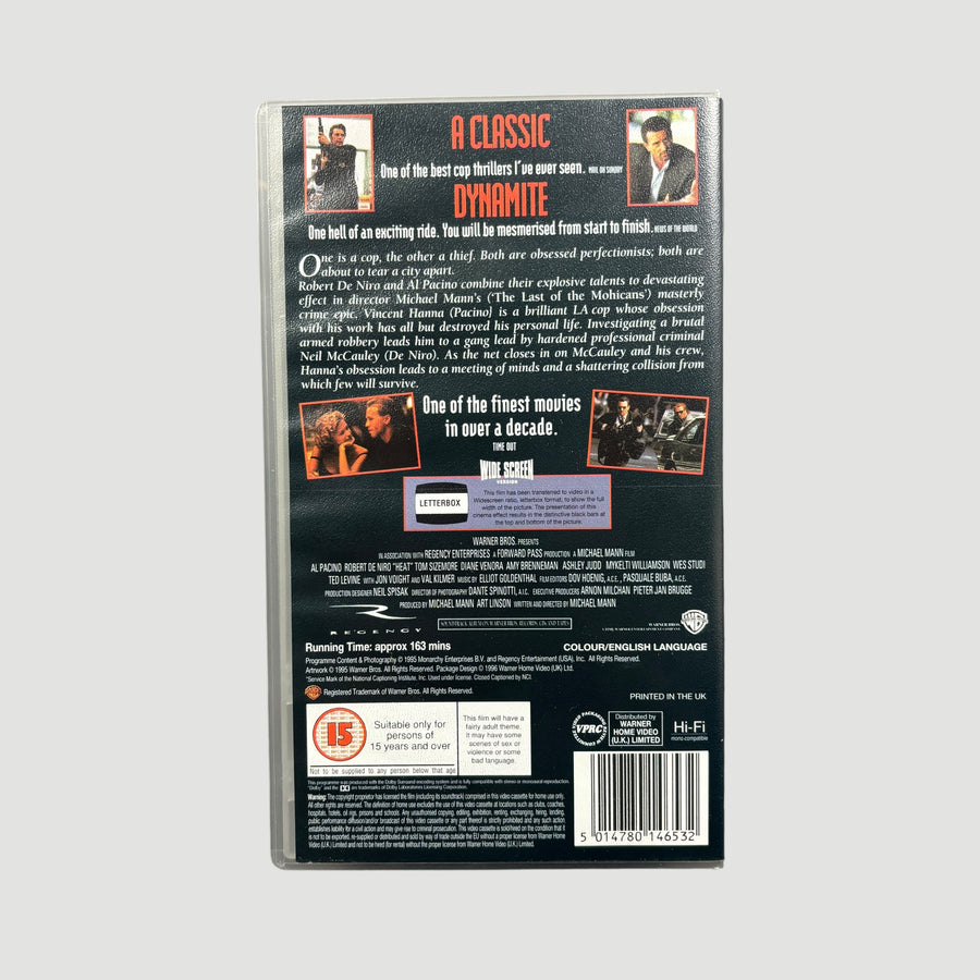 1996 Heat UK VHS